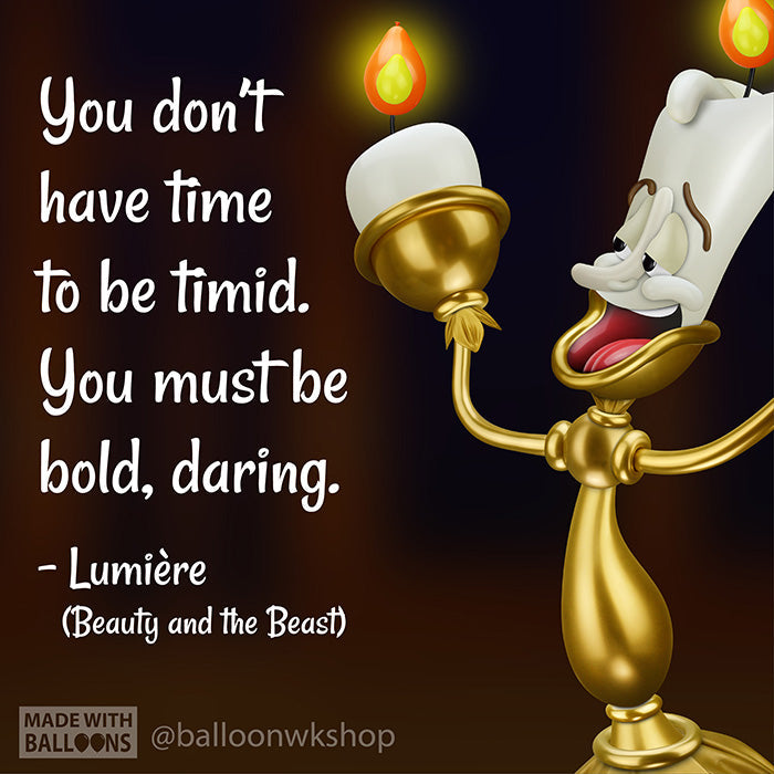 Lumiere the Candlestick