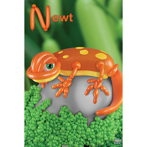 Balloon Newt Poster