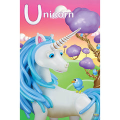 Balloon Unicorn Poster