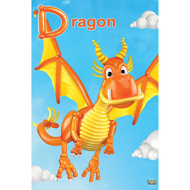Balloon Dragon Poster