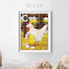 Balloon Chicken Poster