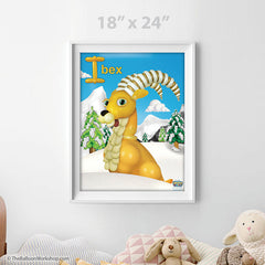 Balloon Ibex Poster