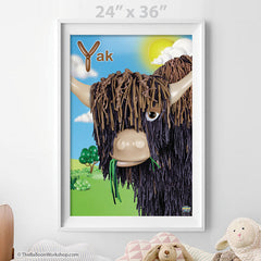 Balloon Yak Poster