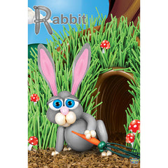 Balloon Rabbit Poster