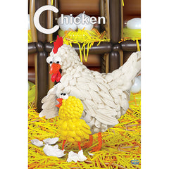 Balloon Chicken Poster